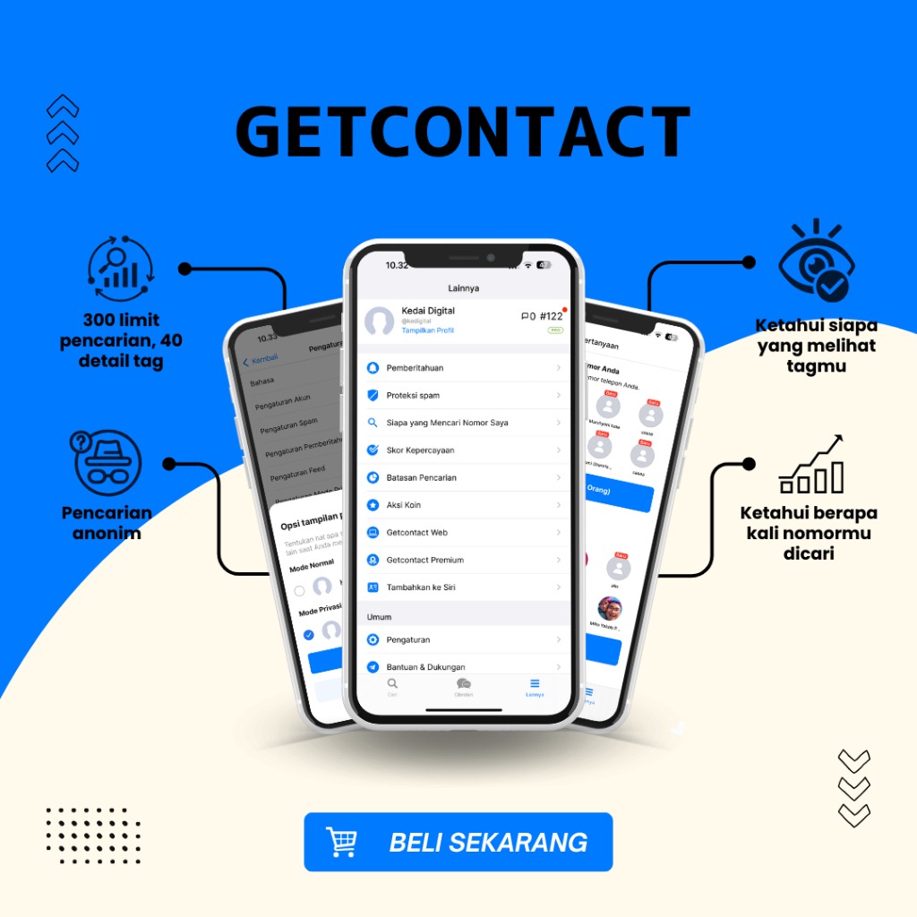 Getcontact Premium 1 Bulan