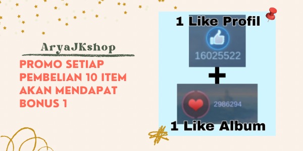 LIKE PROFIL dan LIKE ALBUM