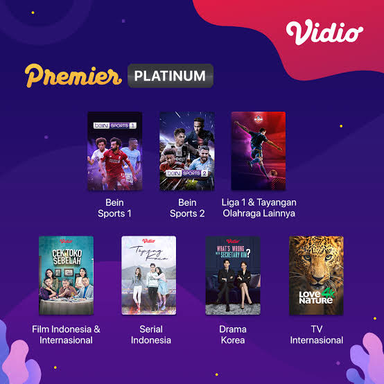 Vidio Platinum 1 Tahun Khusus Tv Android